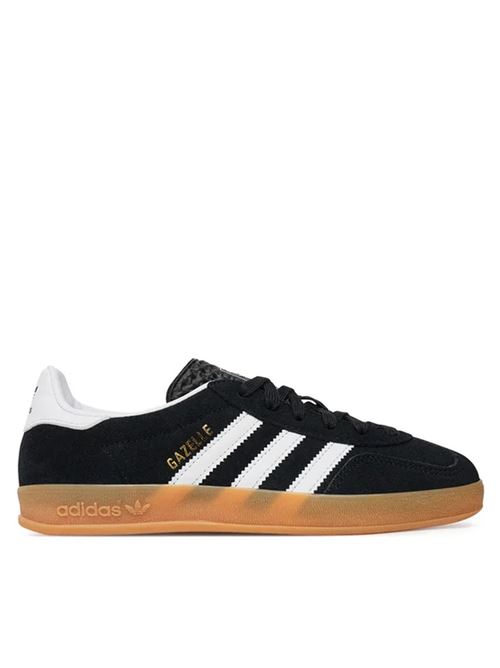 GAZELLE INDOOR J    CBLACK/FTWWHT/GUM2 ADIDAS ORIGINALS | JQ8701/ND